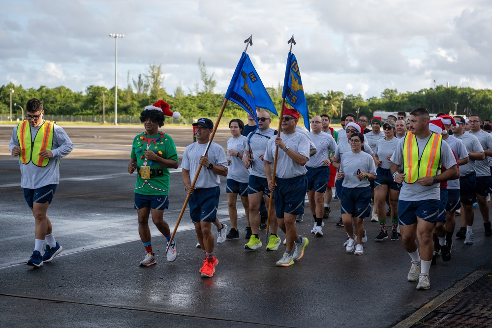 156th LRS holiday fun run