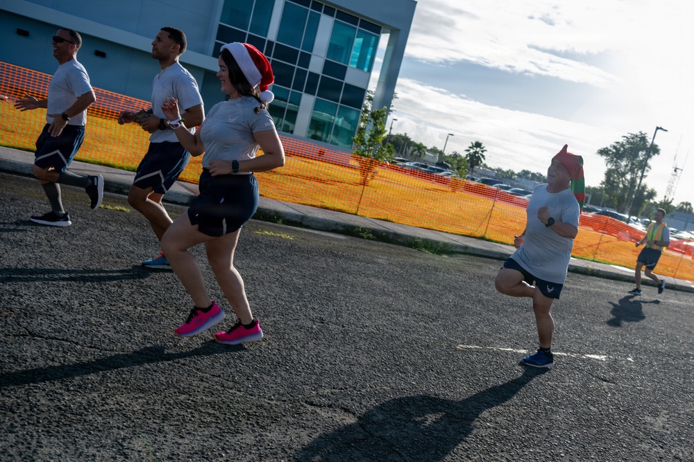 156th LRS holiday fun run