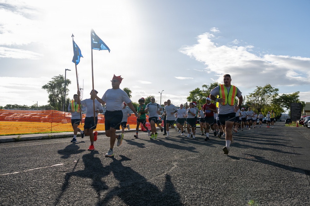 156th LRS holiday fun run