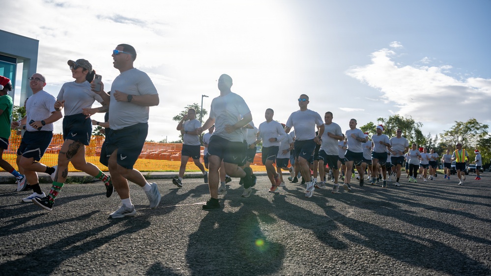 156th LRS holiday fun run