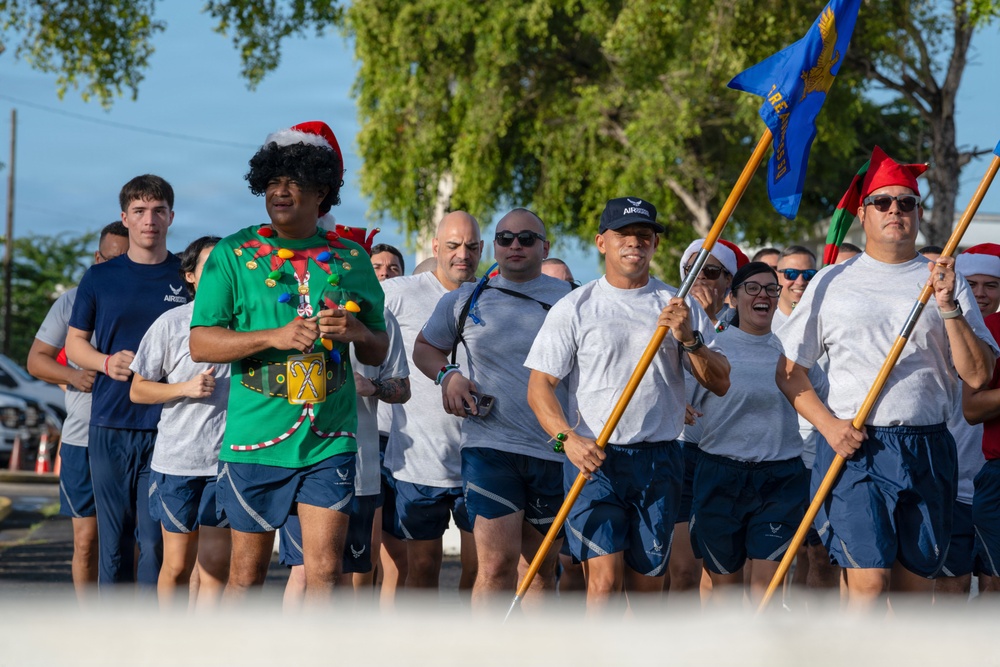 156th LRS holiday fun run