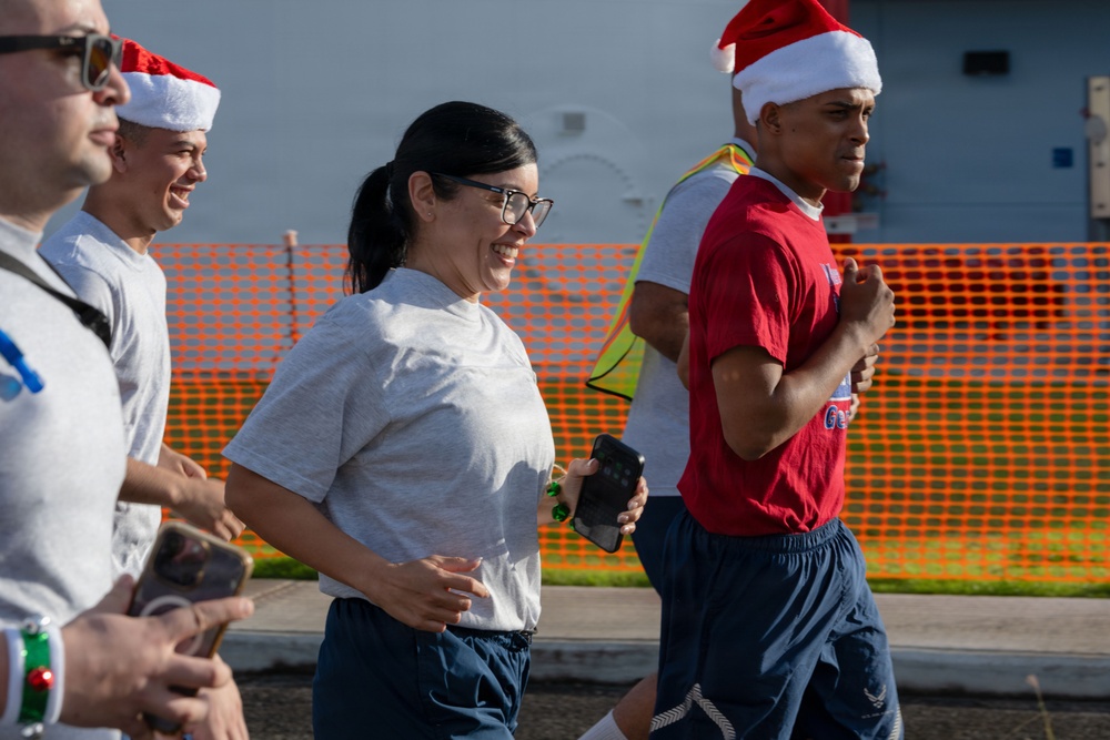 156th LRS holiday fun run