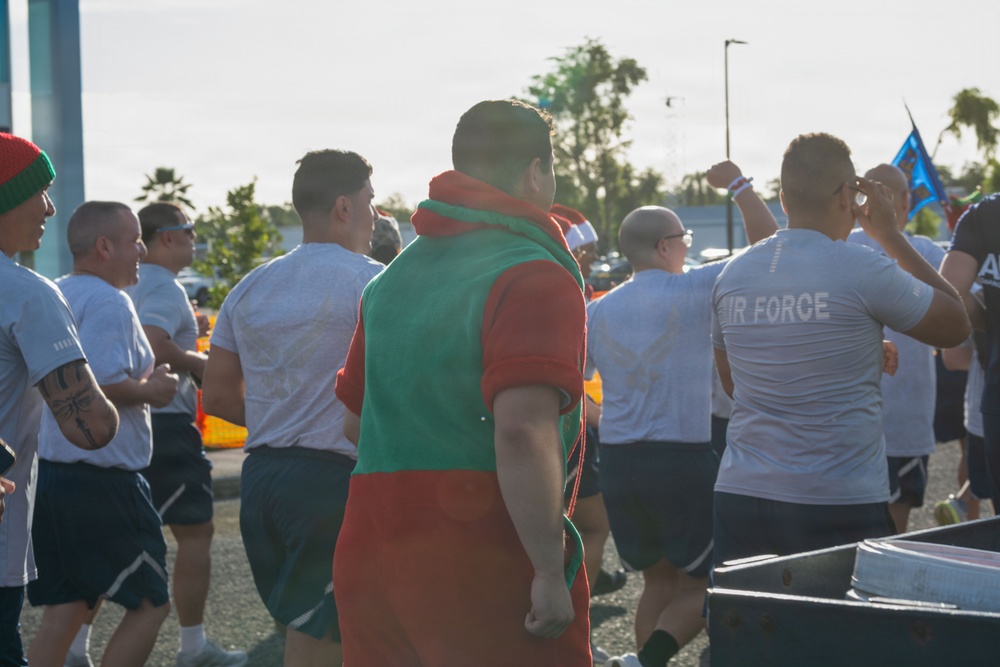 156th LRS holiday fun run