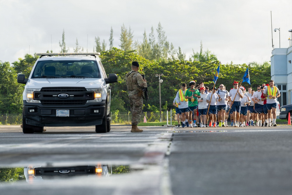 156th LRS holiday fun run