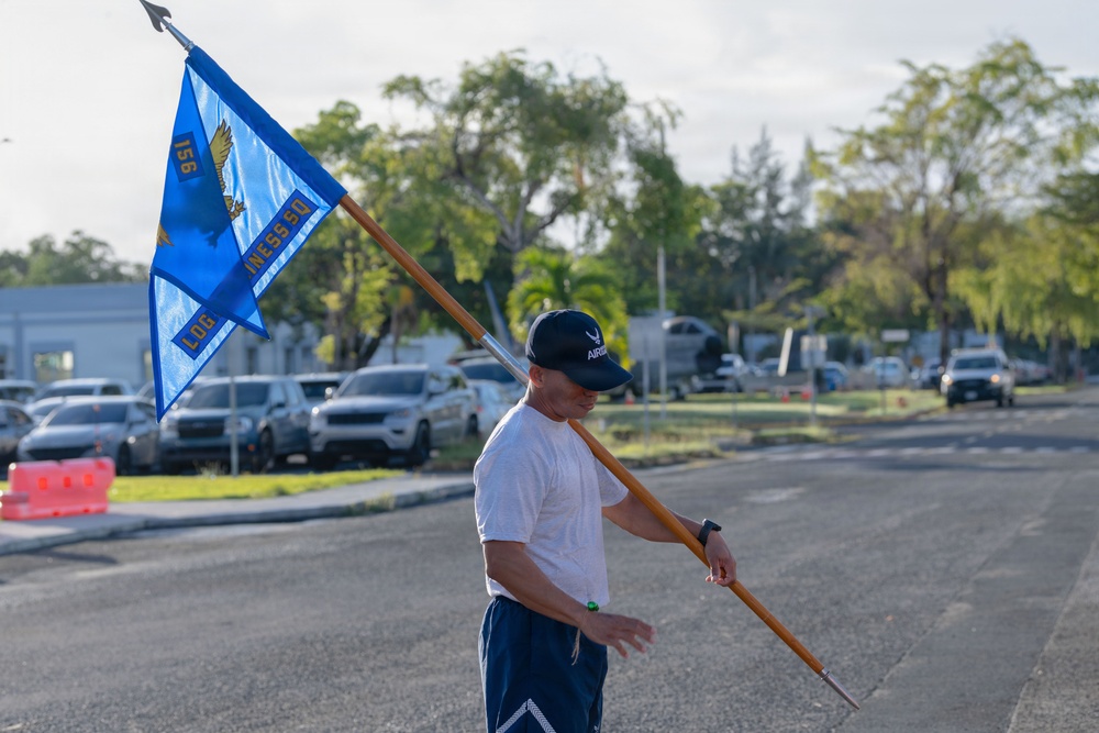 156th LRS holiday fun run