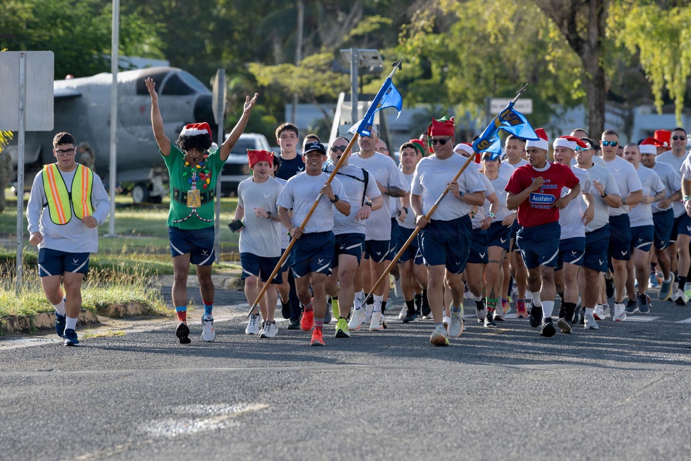 156th LRS holiday fun run