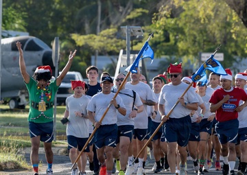156th LRS holiday fun run