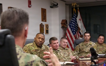 SEAC Isom Meets with Newly Appointed Air National Guard Command Chief Master Sergeants