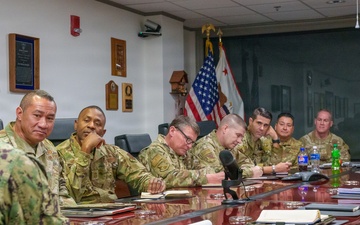 SEAC Isom Meets with Newly Appointed Air National Guard Command Chief Master Sergeants