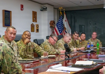 SEAC Isom Meets with Newly Appointed Air National Guard Command Chief Master Sergeants