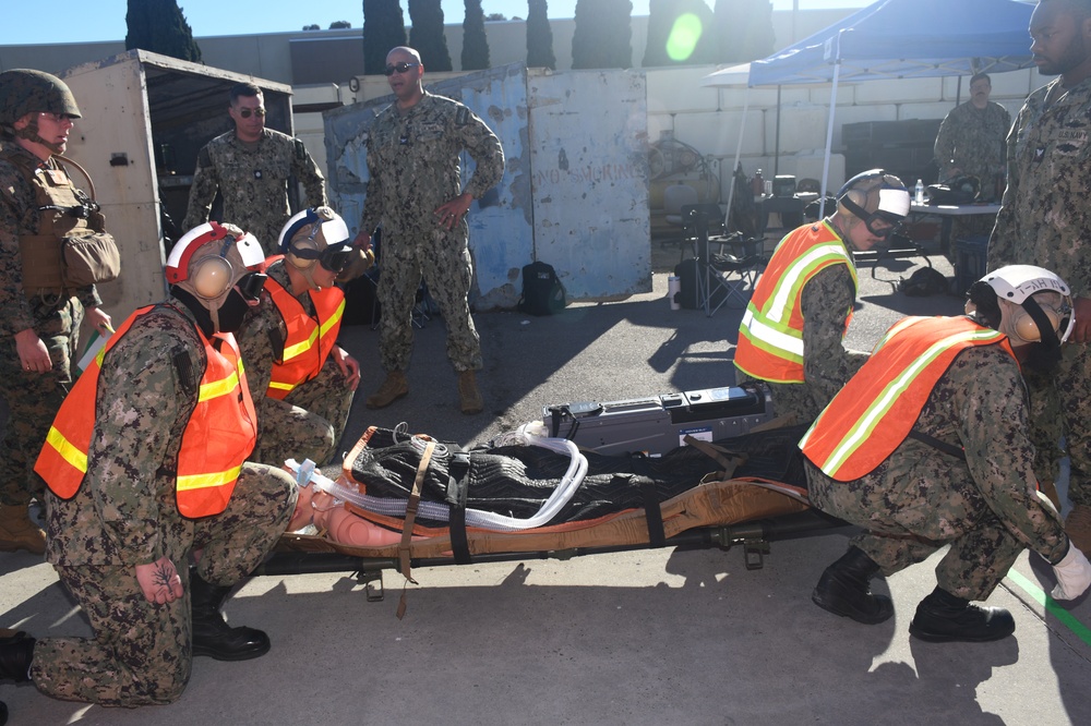 USNS Mercy Medical Treatment Facility Participates in Mass Casualty Response Drill