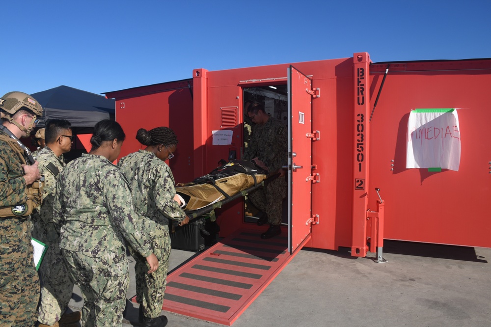 USNS Mercy Medical Treatment Facility Participates in Mass Casualty Response Drill