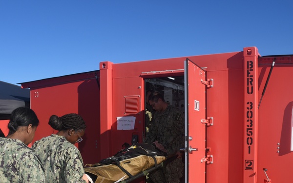 USNS Mercy Medical Treatment Facility Participates in Mass Casualty Response Drill