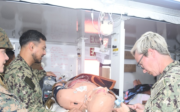USNS Mercy Medical Treatment Facility Participates in Mass Casualty Response Drill