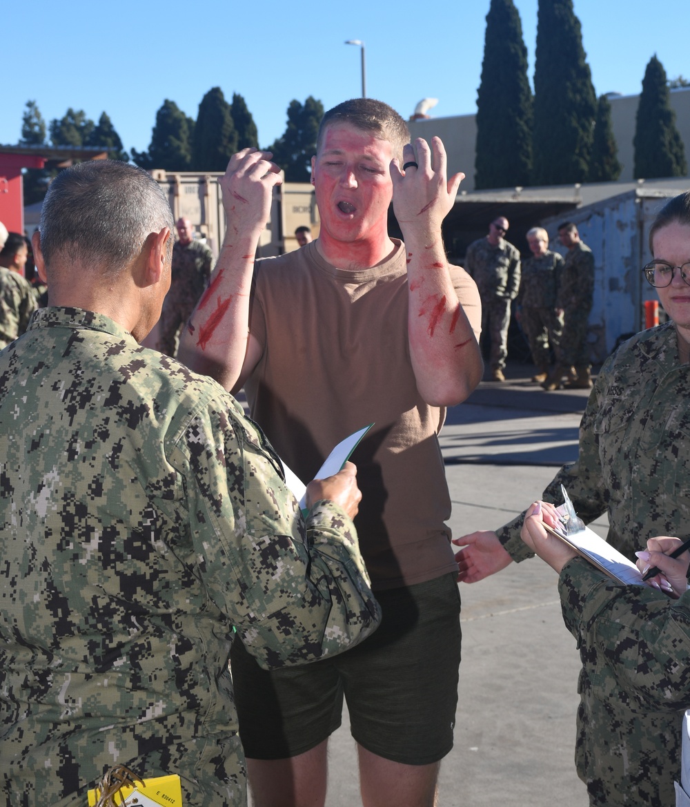 USNS Mercy Medical Treatment Facility Participates in Mass Casualty Response Drill