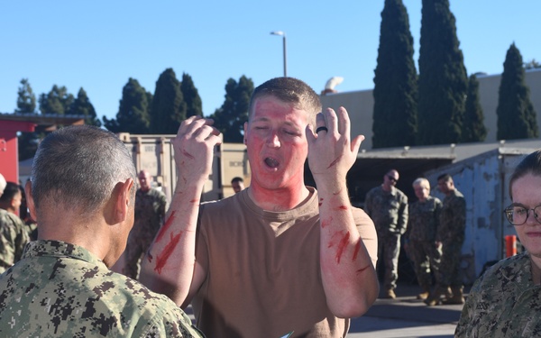 USNS Mercy Medical Treatment Facility Participates in Mass Casualty Response Drill