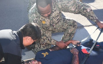 USNS Mercy Medical Treatment Facility Participates in Mass Casualty Response Drill