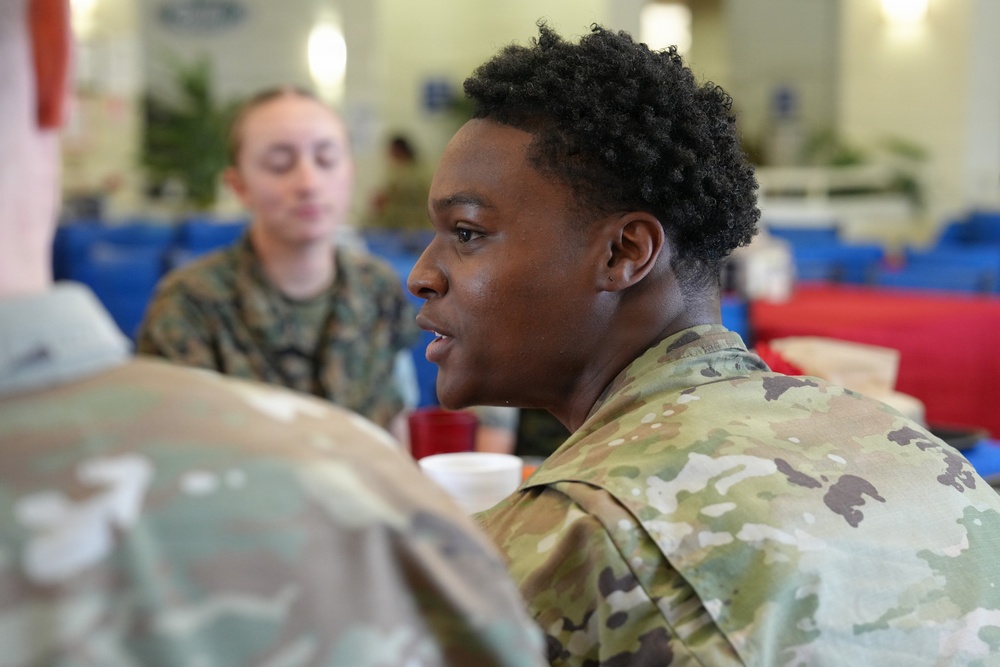 Rep. Sarah Elfreth visits Fort Meade