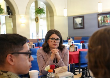 Rep. Sarah Elfreth visits Fort Meade