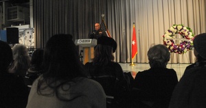 AFN Naples News Story- Hall of Heroes Inductees And USS Intrepid (DDG 145)