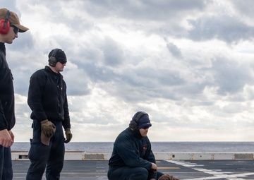 Small Arms Live Fire Exercise Aboard USS Arlington (LPD 24)
