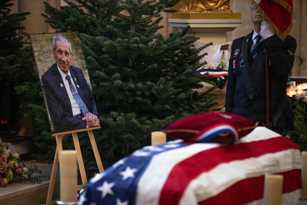Honoring Master Sgt. Charles Norman Shay at his 2025 funeral ceremony