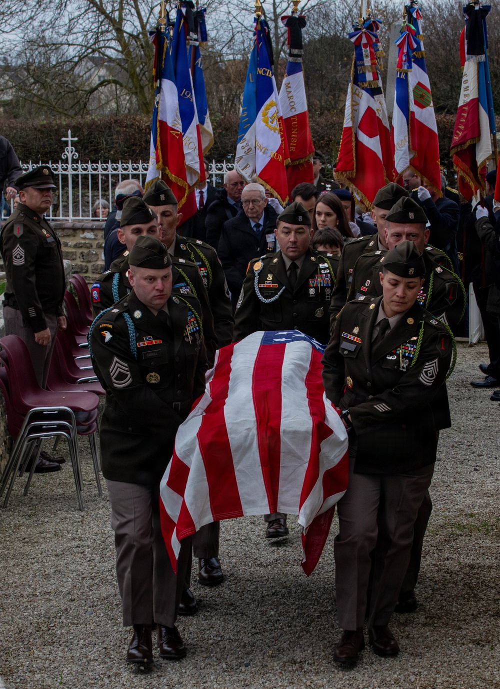 Honoring Master Sgt. Charles Norman Shay at his 2025 funeral ceremony