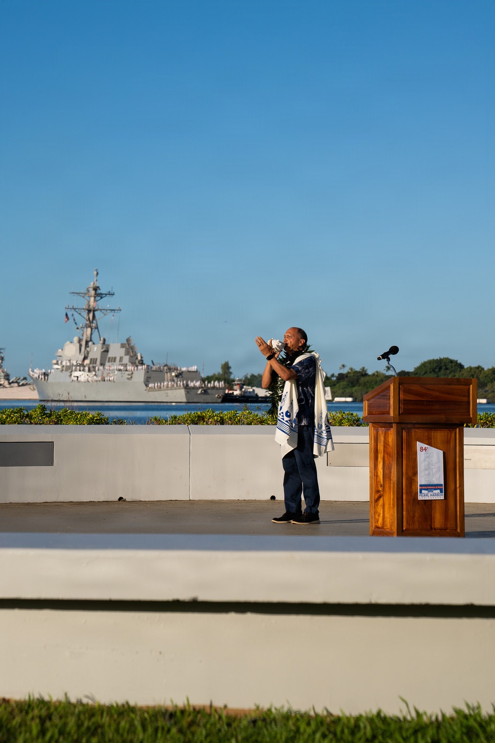 The 84th Pearl Harbor commemoration ceremony