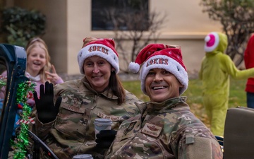 Christmas Tree lighting at Travis AFB