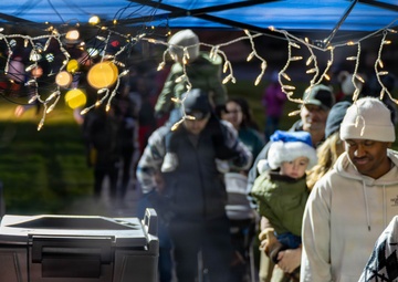 Christmas Tree lighting at Travis AFB