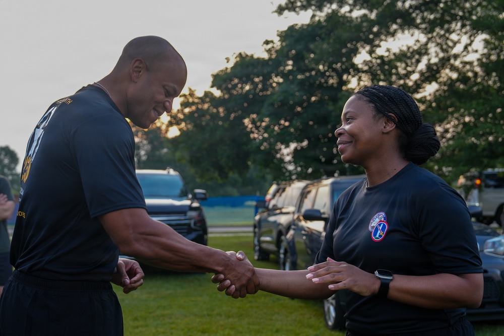 Fort Meade 250th Army Birthday Run