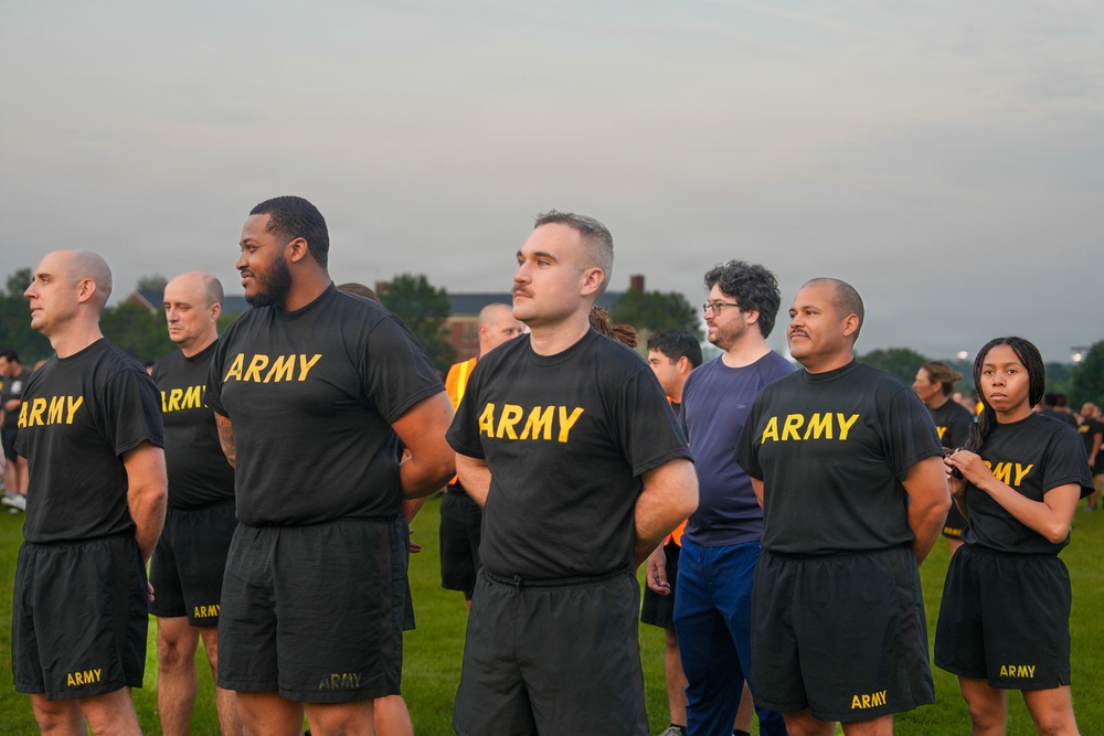 Fort Meade 250th Army Birthday Run