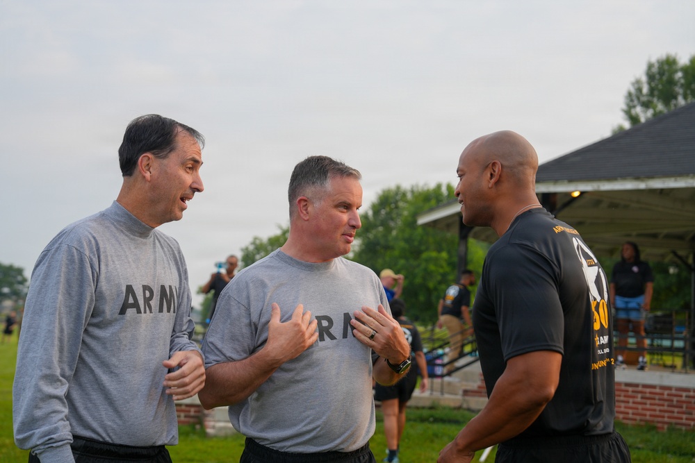 Fort Meade 250th Army Birthday Run