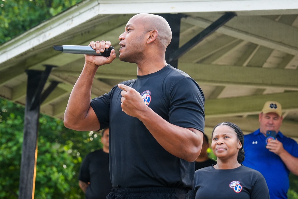 Fort Meade 250th Army Birthday Run