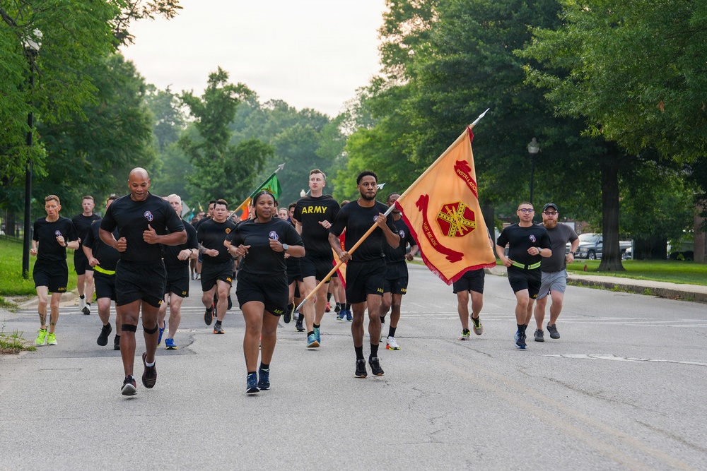 Fort Meade 250th Army Birthday Run