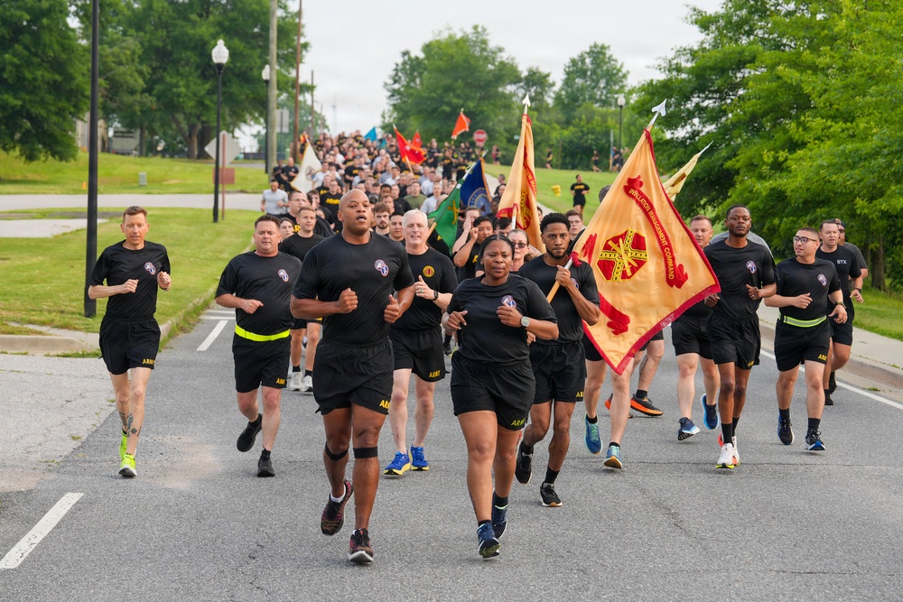 Fort Meade 250th Army Birthday Run