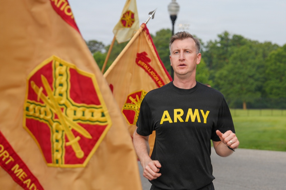 Fort Meade 250th Army Birthday Run