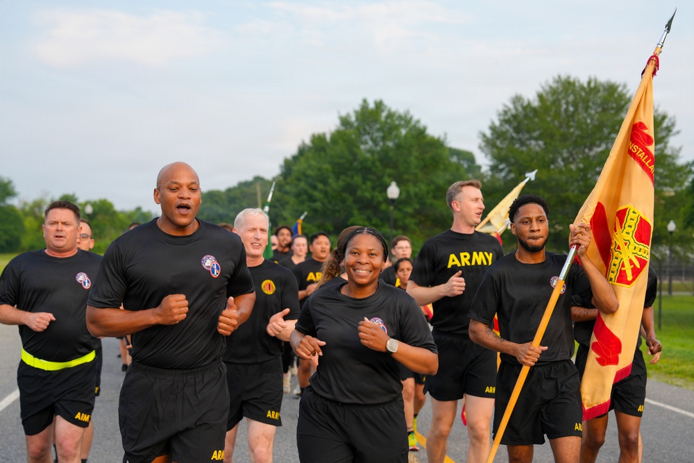Fort Meade 250th Army Birthday Run