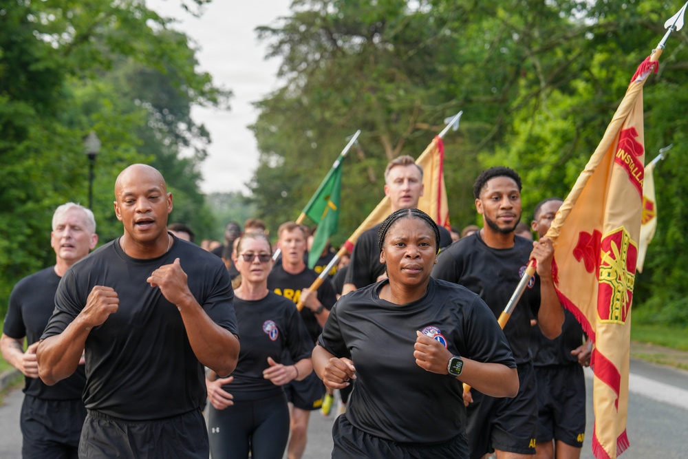Fort Meade 250th Army Birthday Run