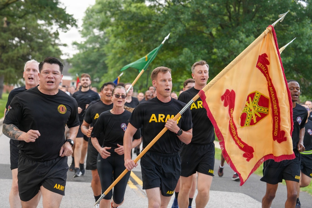 Fort Meade 250th Army Birthday Run