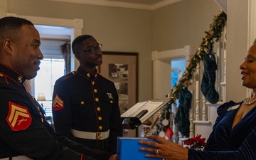 Parris Island Holiday Reception