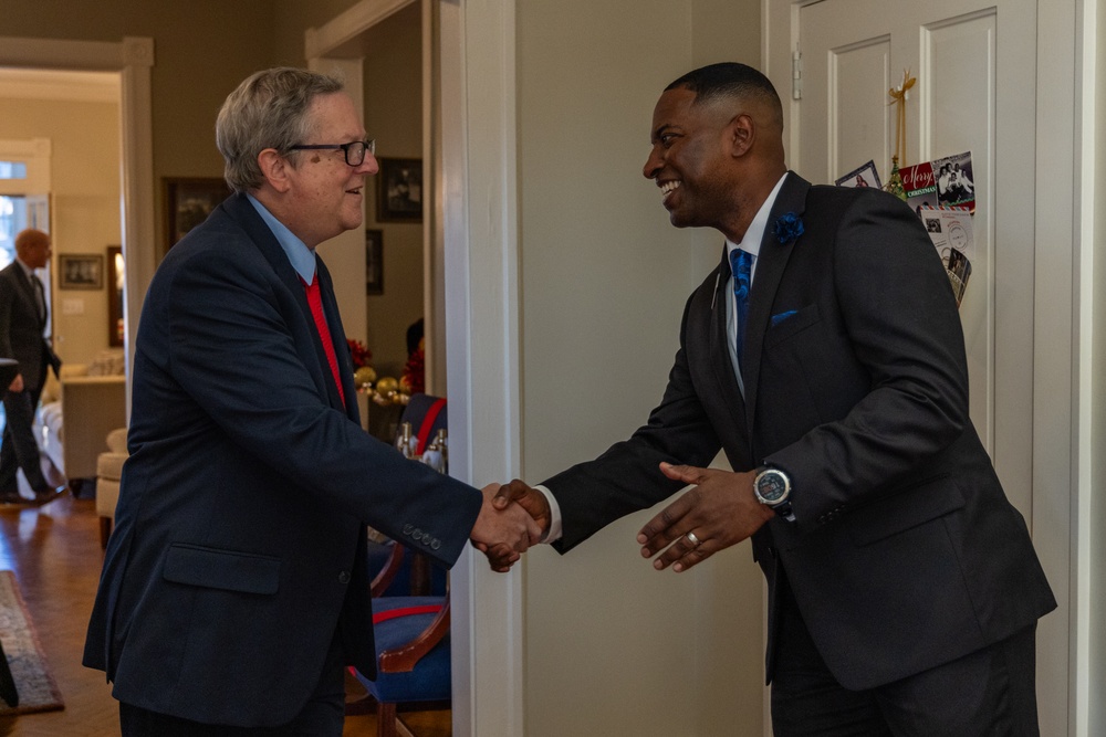 Parris Island Holiday Reception