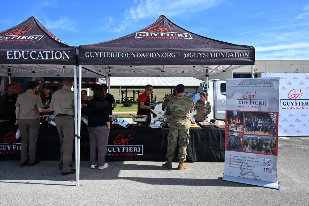 Guy Fieri Foundation serves up appreciation to Miami military