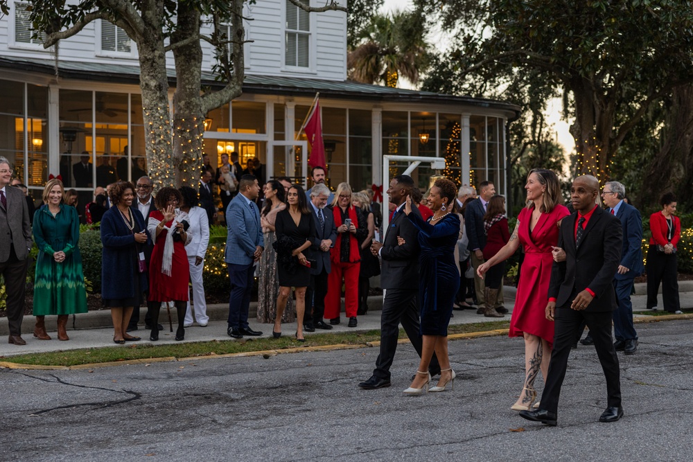 Parris Island Holiday Reception