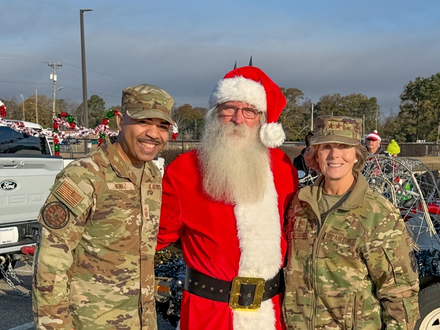 AFRC leaders ride in parade, represent Robins AFB
