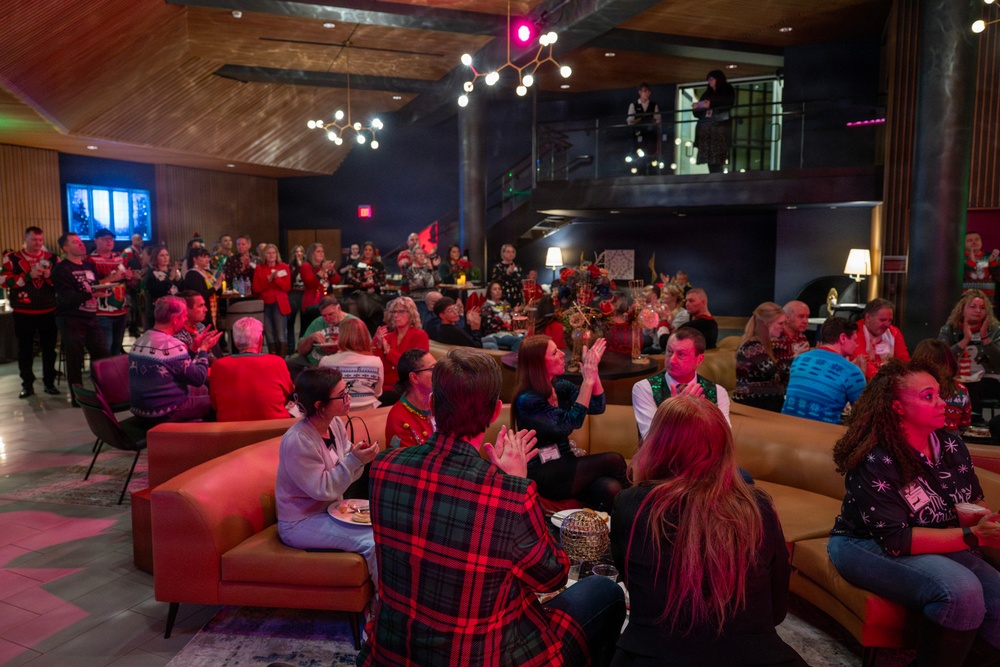 92nd ARW celebrates holidays, inducts new Honorary Squadron Commanders