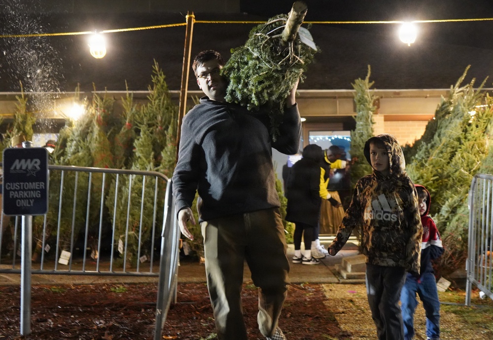 Trees for Troops and Winter Wonderland event harks in the holiday season at Naval Weapons Station Yorktown