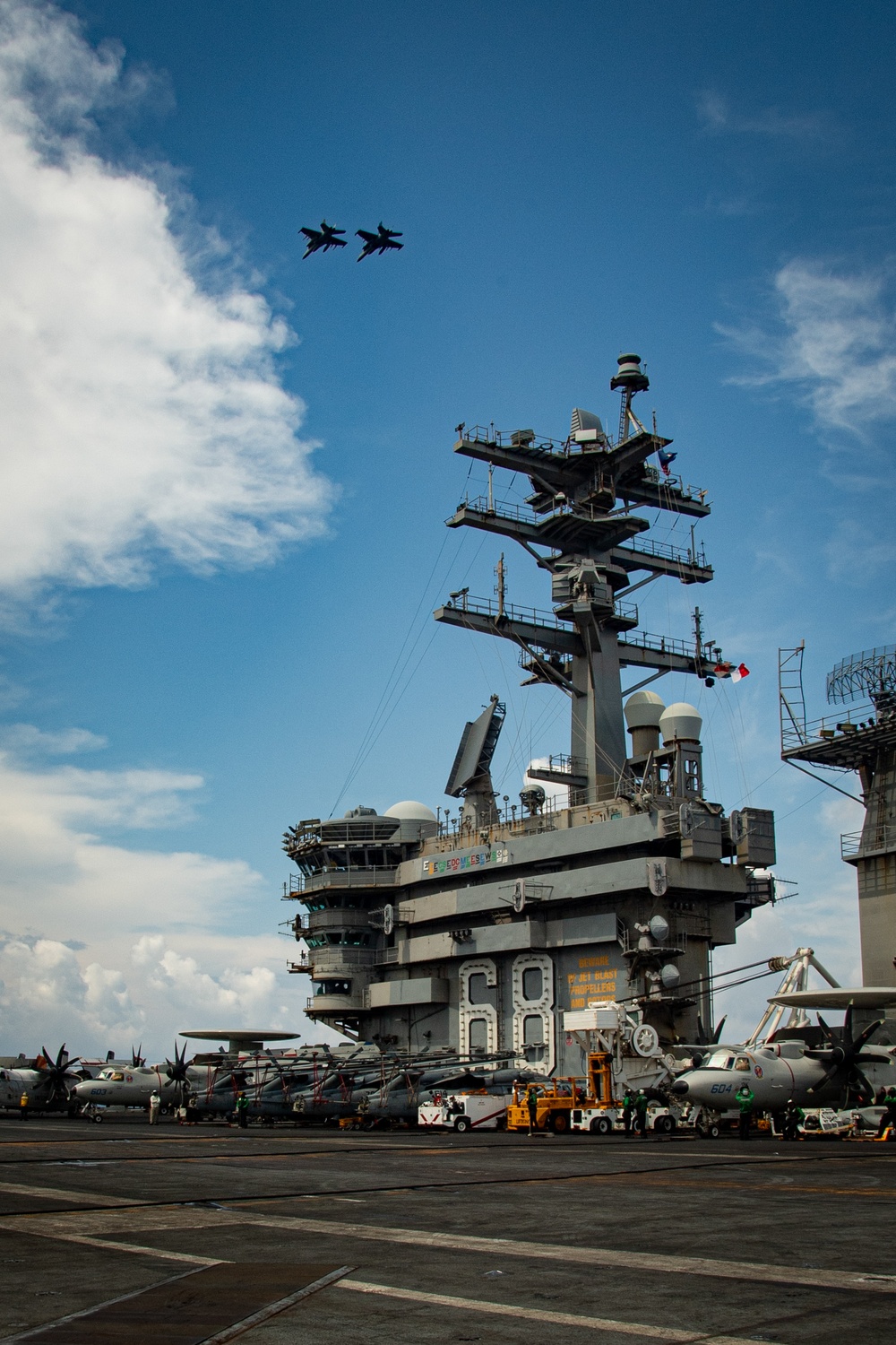 Nimitz Conducts Flight Operations
