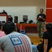Austin South Marines visit Travis Early College High School