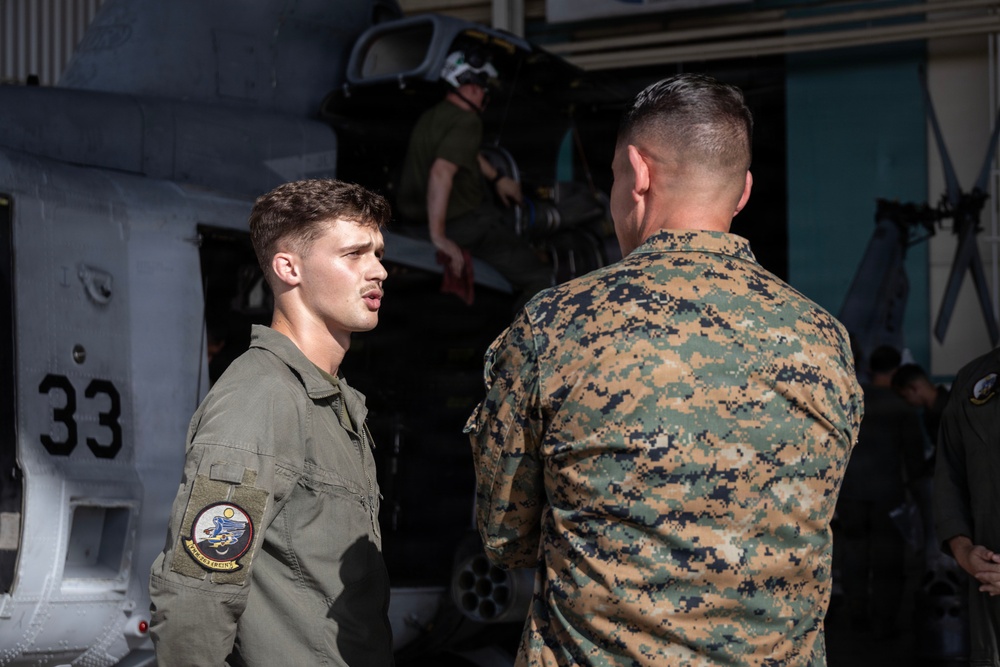 SMMC visits VMFA-225 and 22nd MEU in Puerto Rico
